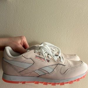 Baby Pink Reebok